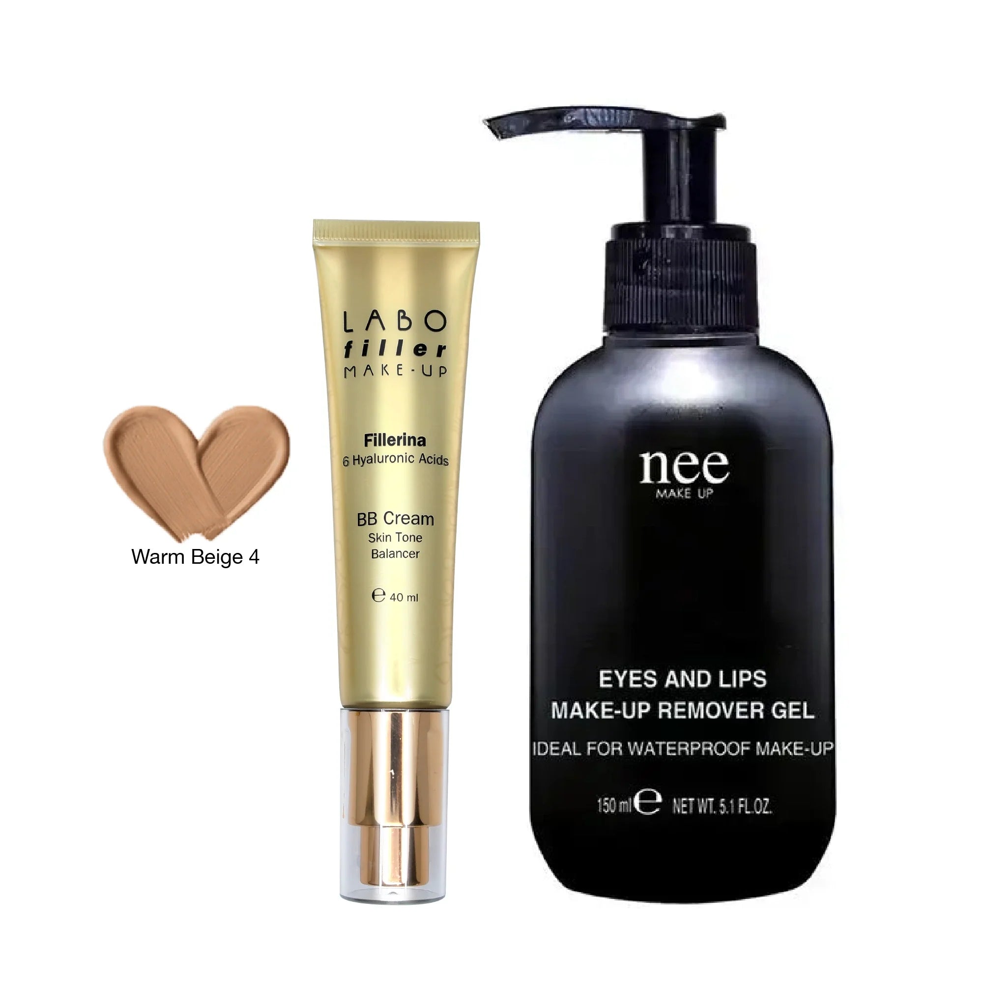 باكدج فيلرينا BB كريم ومزيل مكياج ني