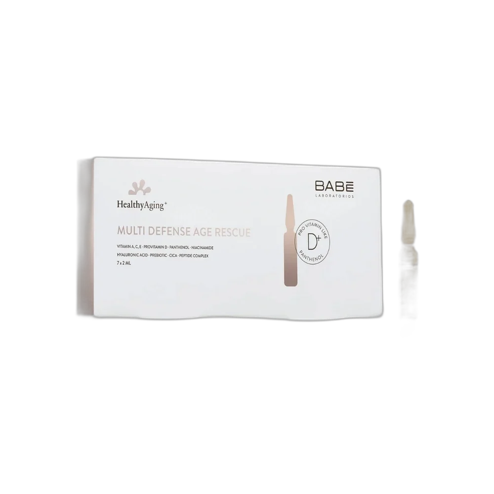 BABE Healthy Aging+ Multi Defense Age Rescue Ampoules 7 x 2 ml