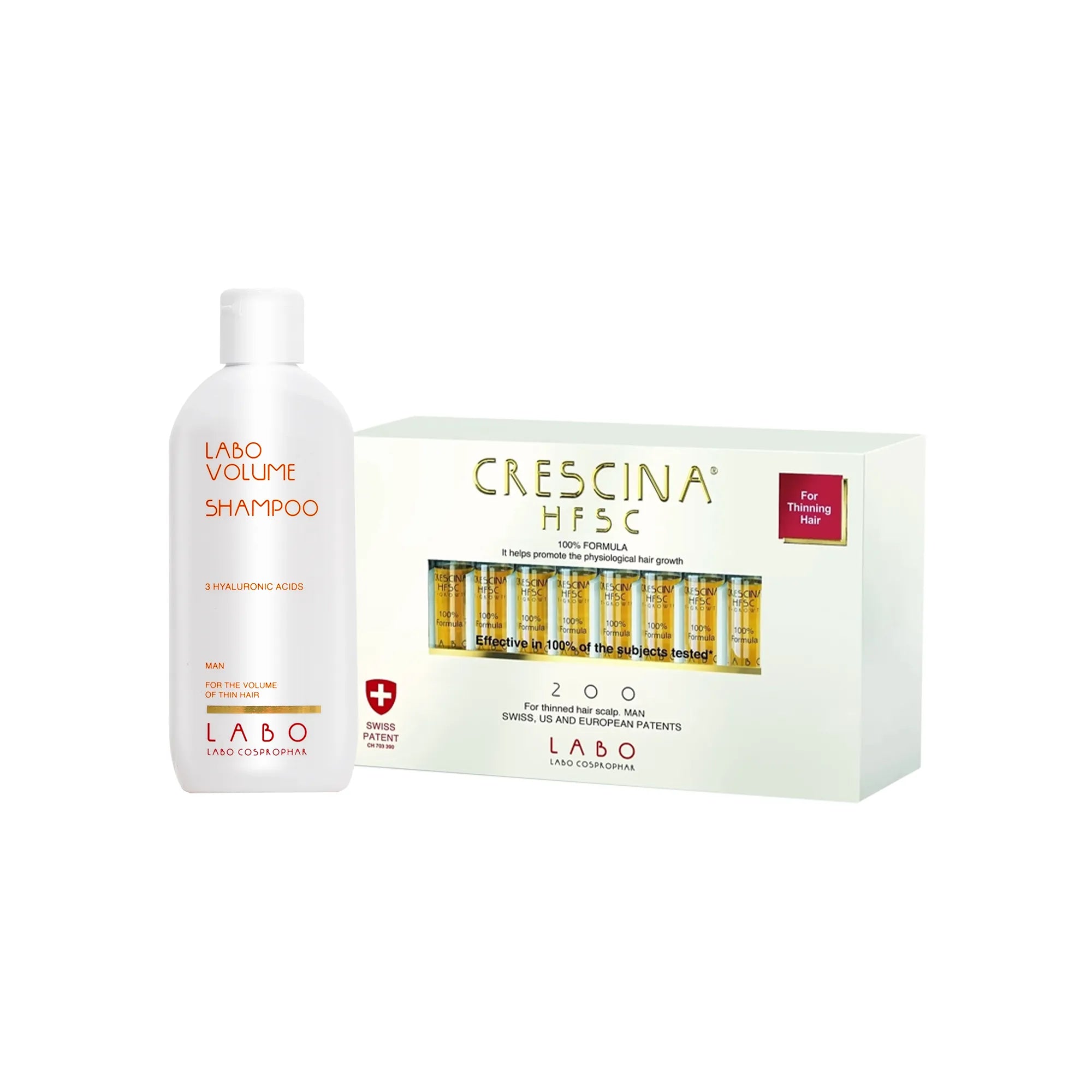 Crescina Hair Growth and Density Man 200 Package