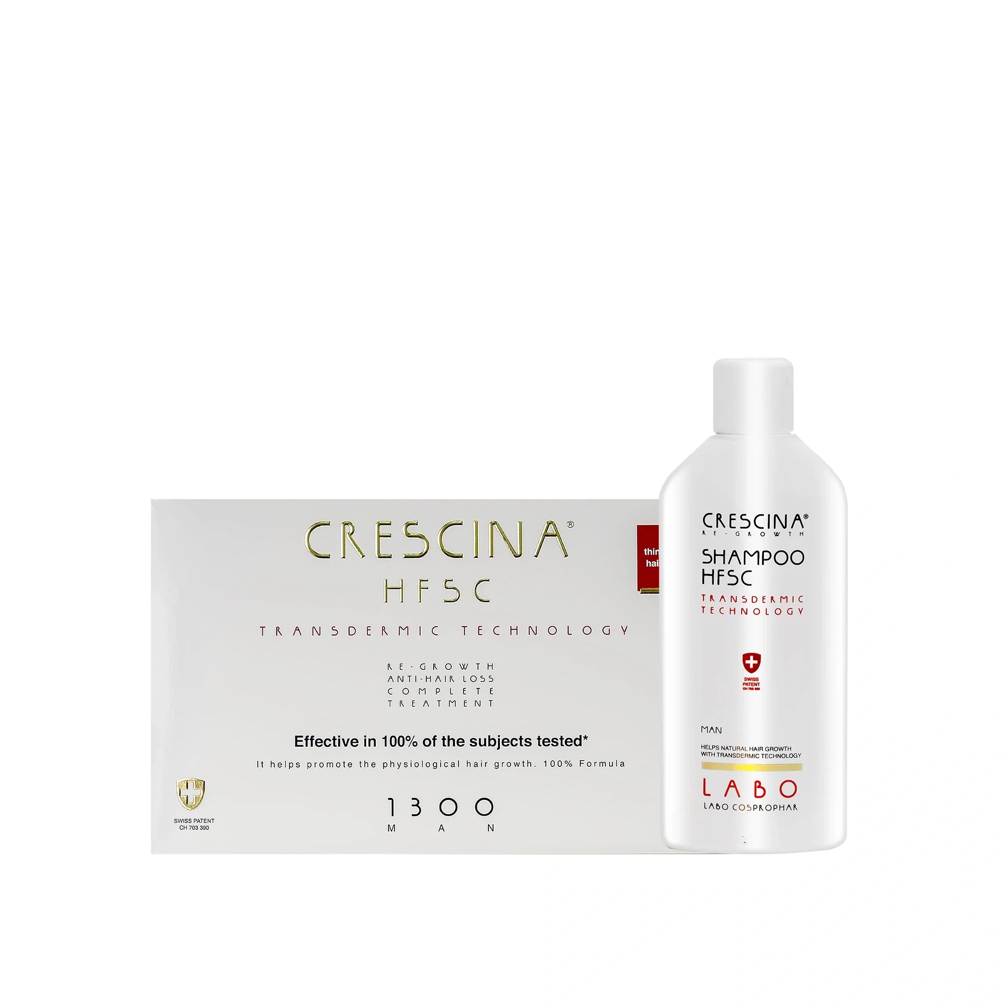 Crescina Complete Hair Loss Treatment Pack for Men