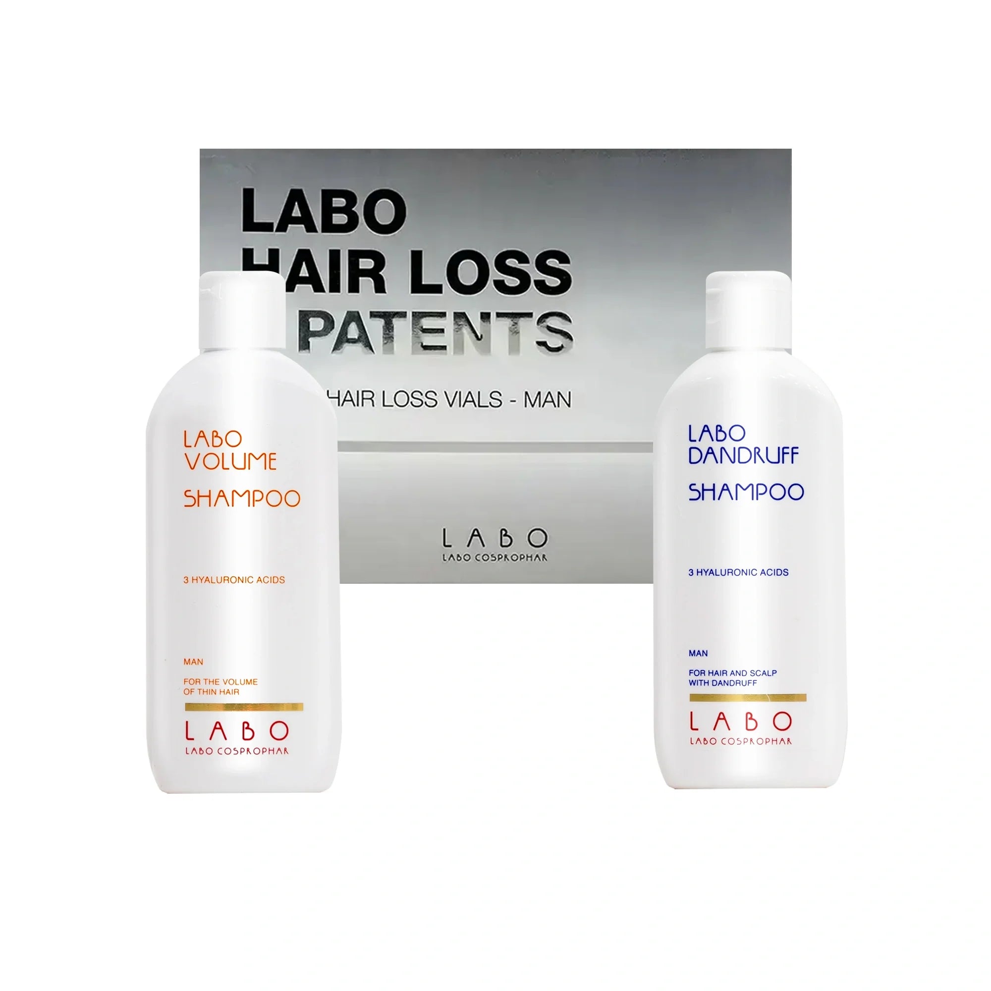 Labo Complete Hair Care Set for Men – Anti-Dandruff & Hair Loss Treatment
