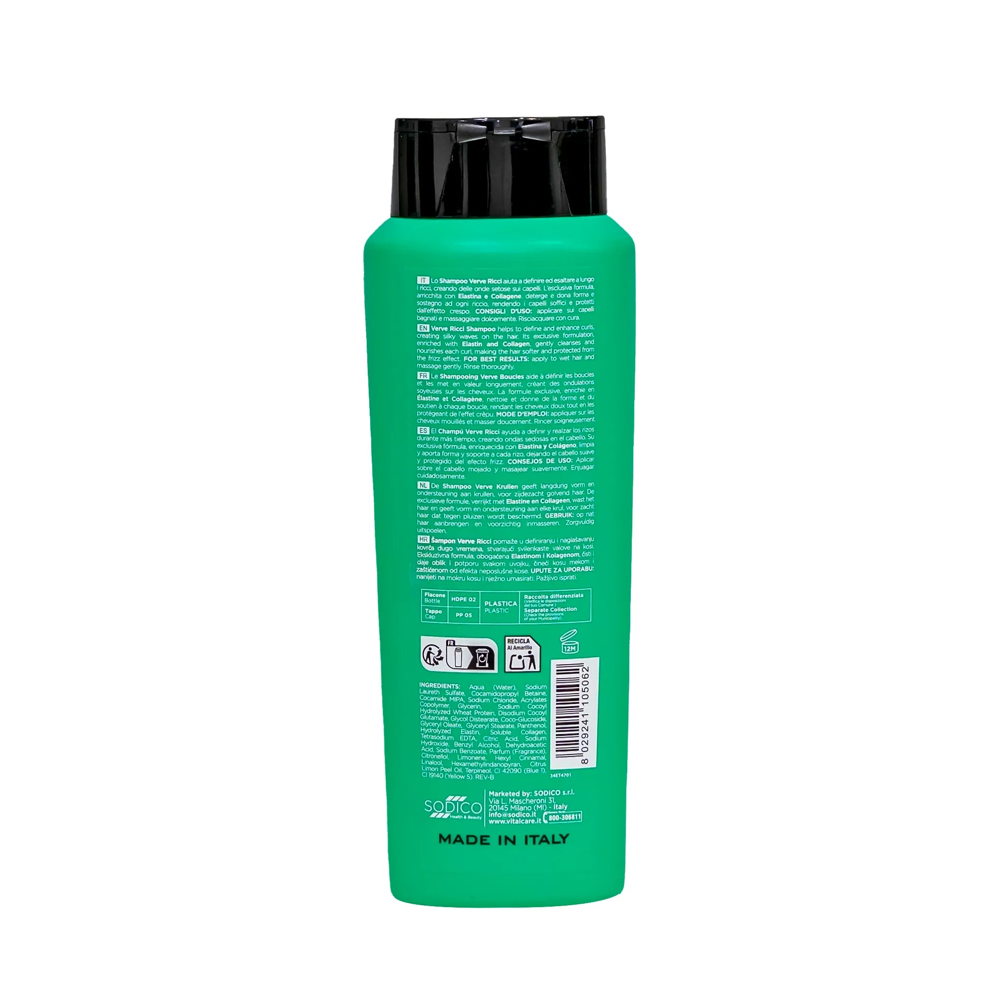 Vitalcare Curl Reviving Shampoo for Wavy and Curly Hair 500ml