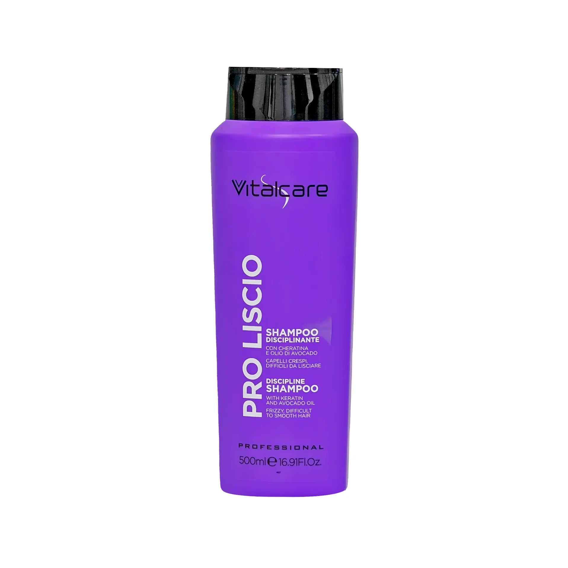 Vitalcare Pro Liscio Discipline Shampoo for Frizzy Hair 500ml