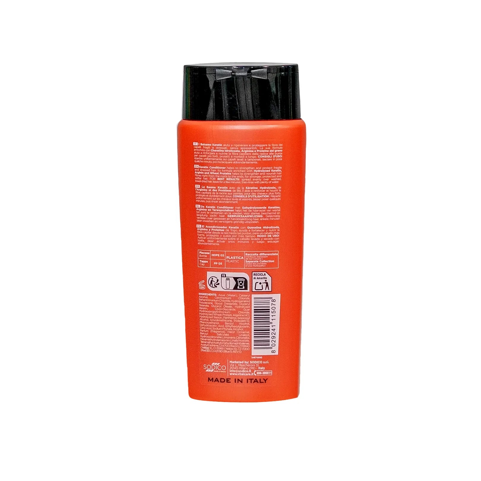 Vitalcare Keratin Strenghtening Conditioner for Stressed Hair 250ml