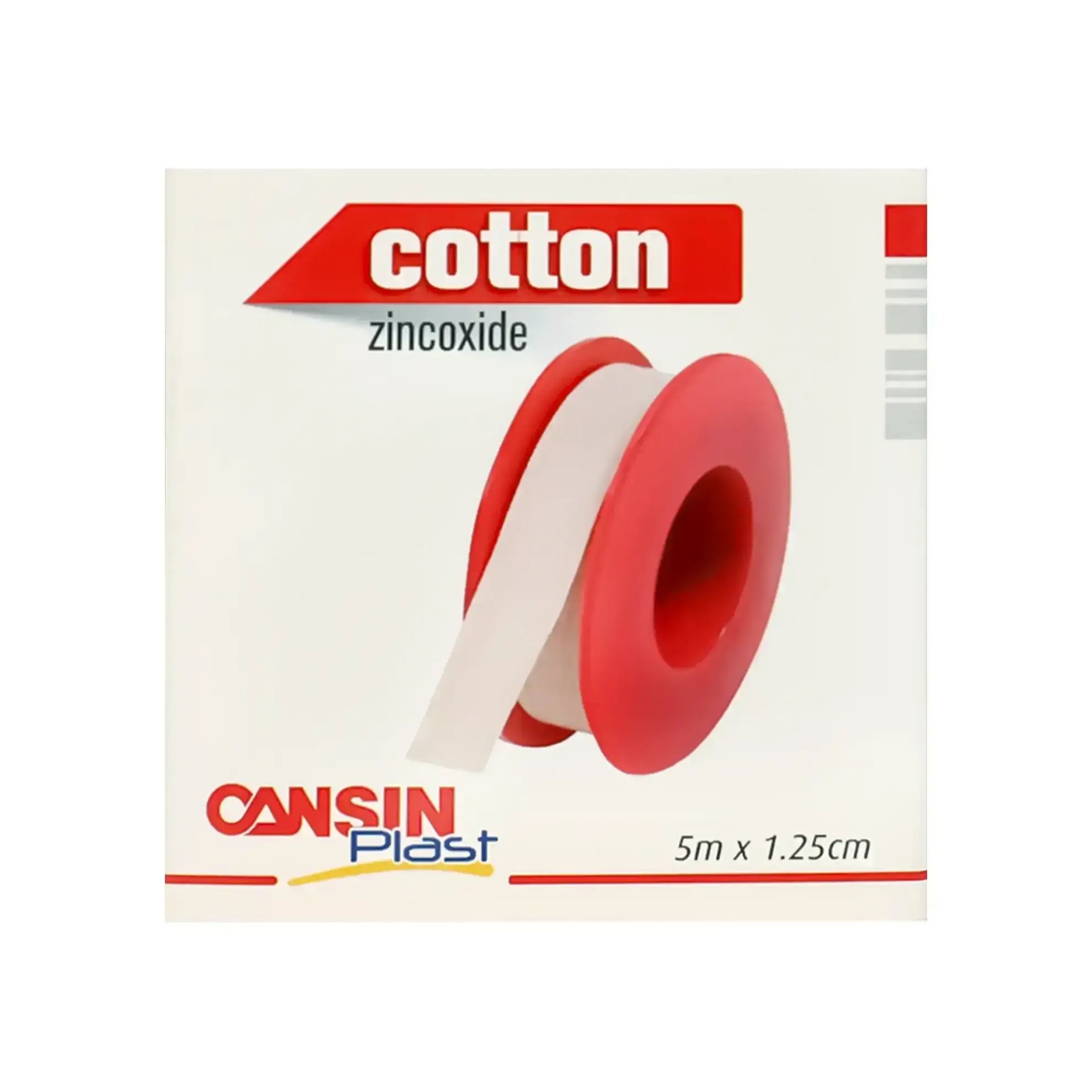 كانسين بلاست شريط لاصق قطني 5 م*1.25 سم