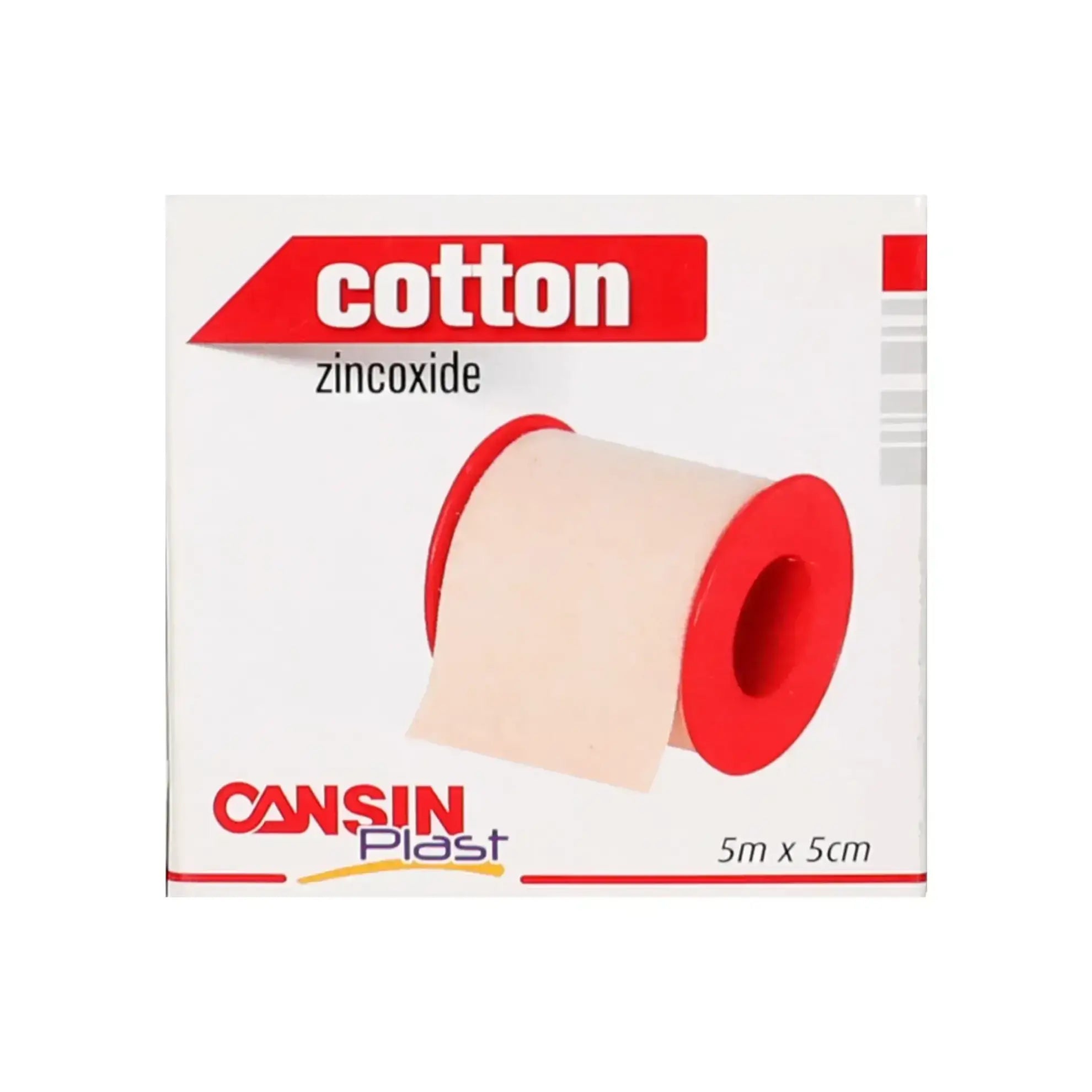 كانسين بلاست شريط لاصق قطني 5 م*5 سم