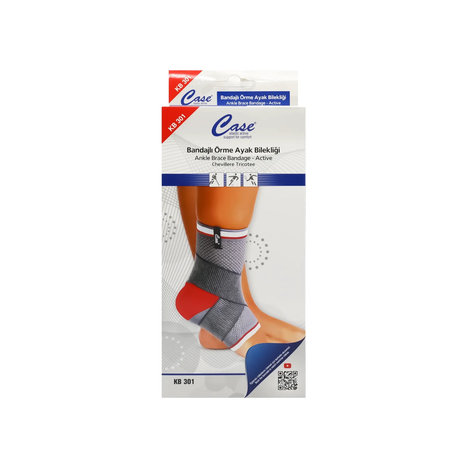 Case Ankle Brace Bandage Active  L