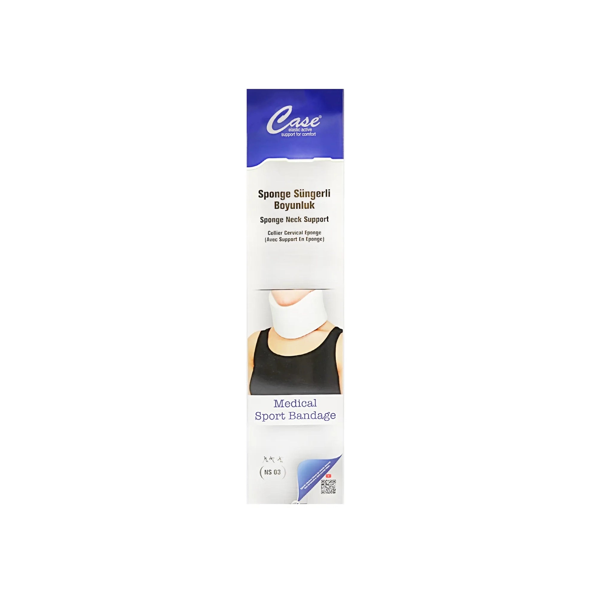 Case Sponge Neck Support  L