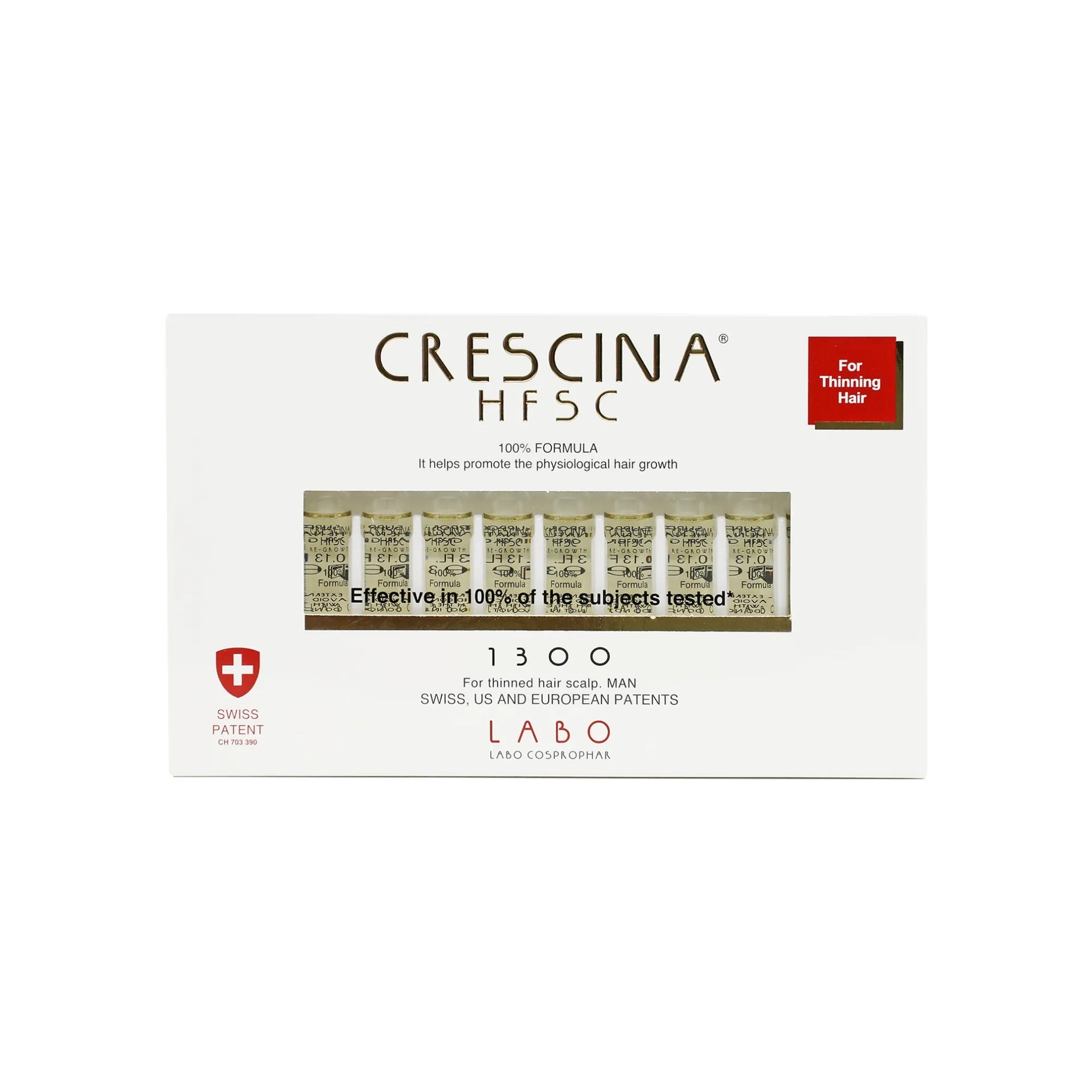 Crescina HFSC 100% 1300 Man 10 FL