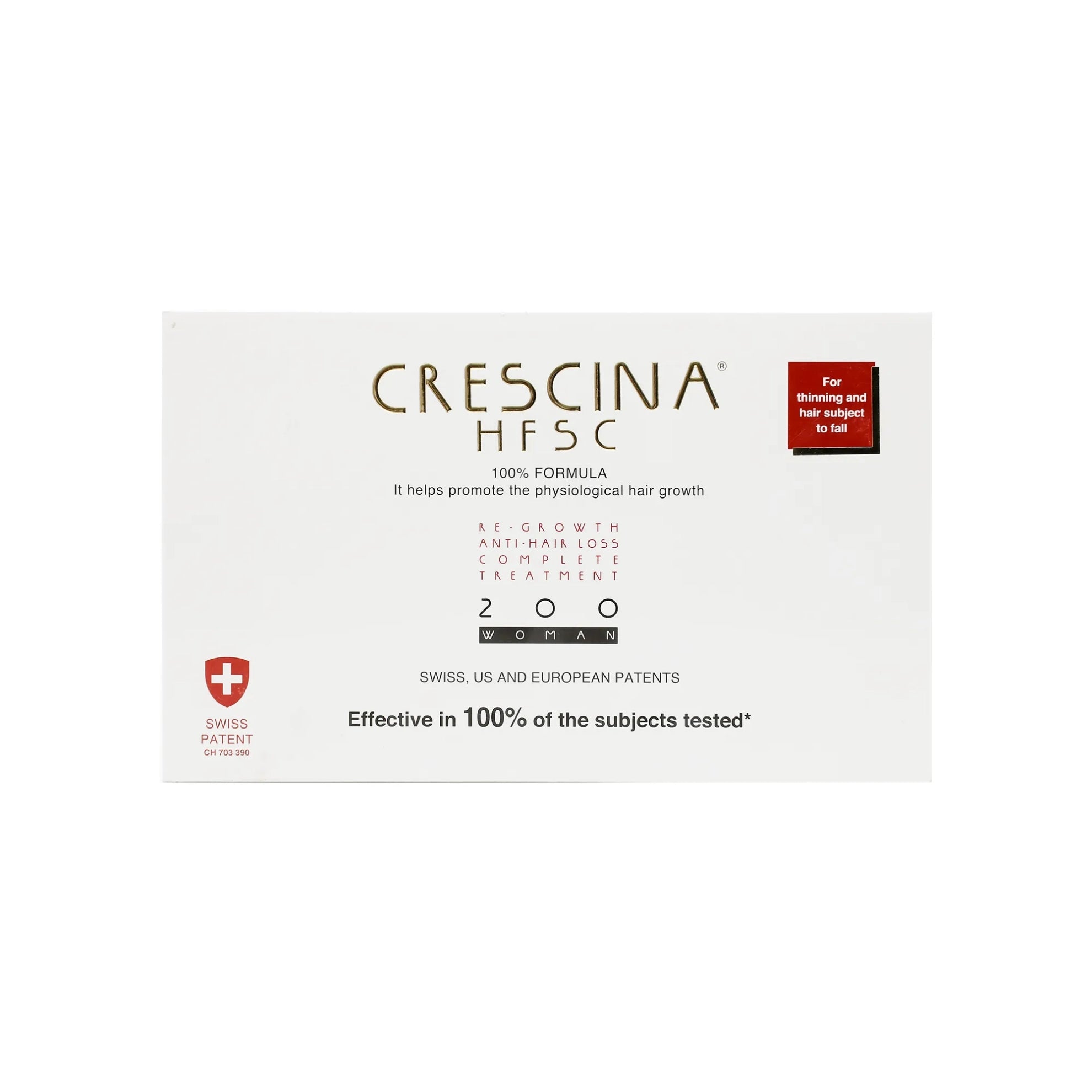 Crescina HFSC 100% 200 Woman 10 TC + 10 FL