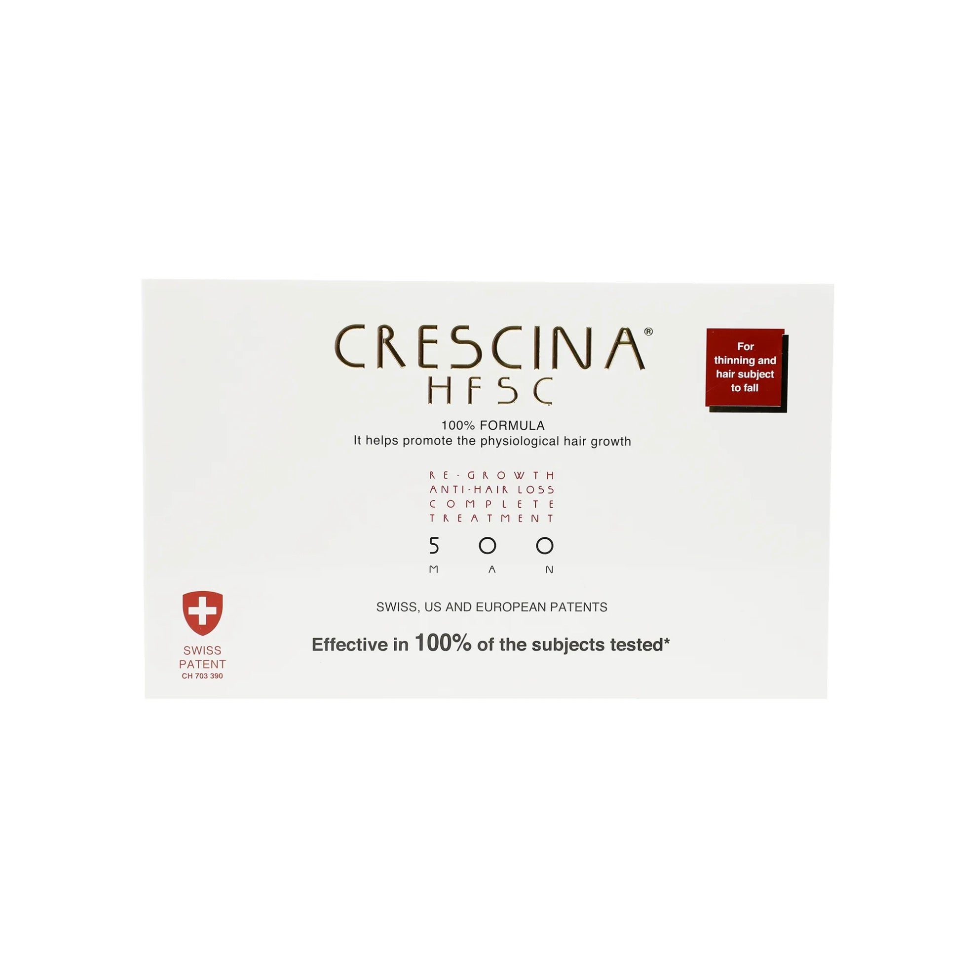 Crescina HFSC 100% 500 Man 10 TC + 10 FL