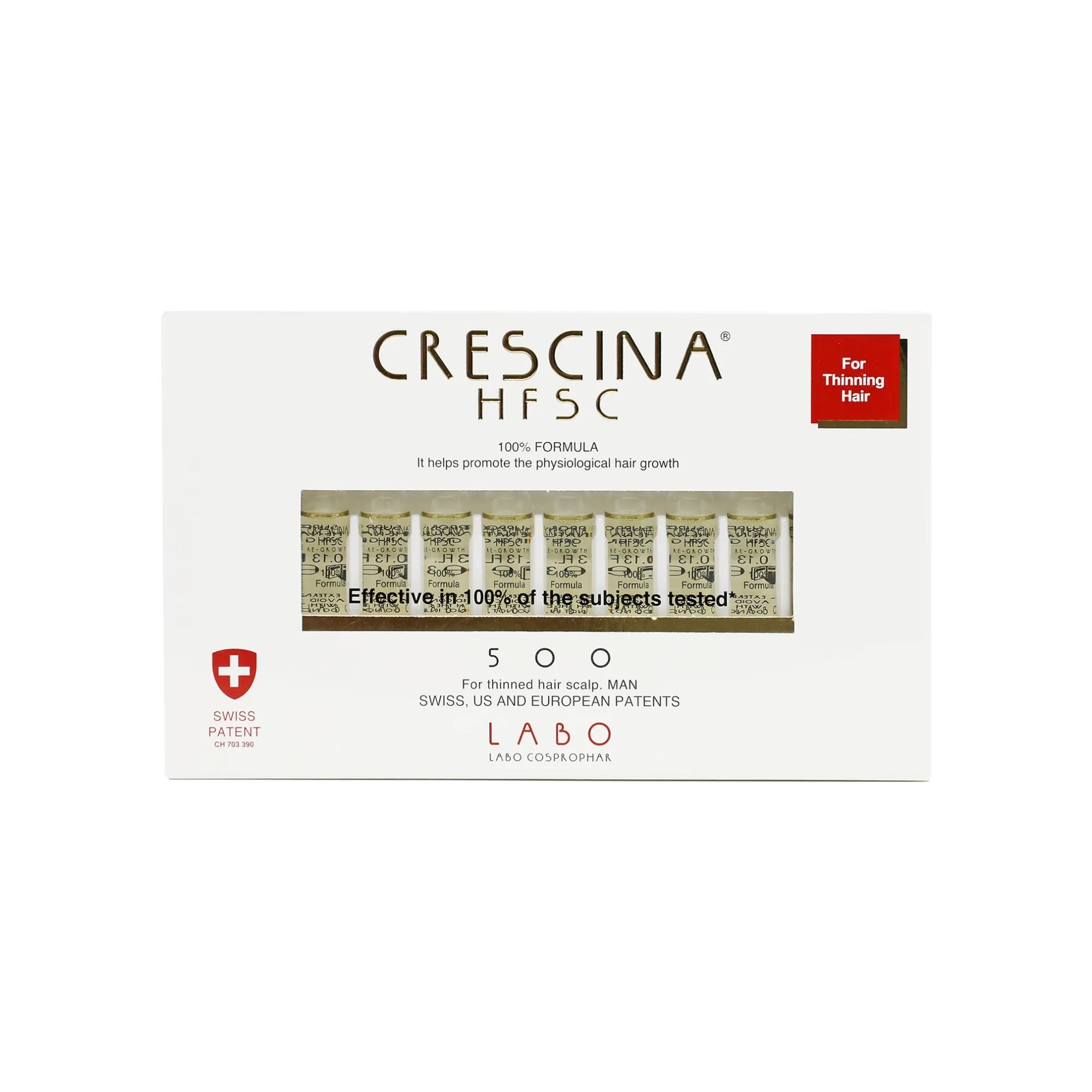 Crescina HFSC 100% 500 Man 20 FL