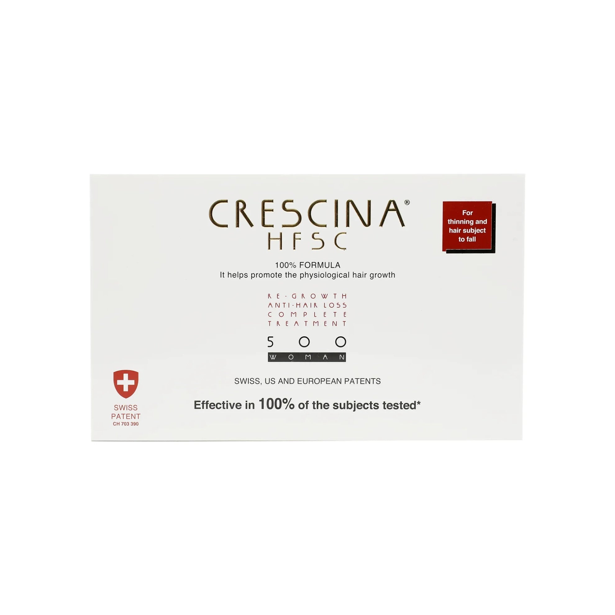 Crescina HFSC 100% 500 Woman 10 TC + 10 FL