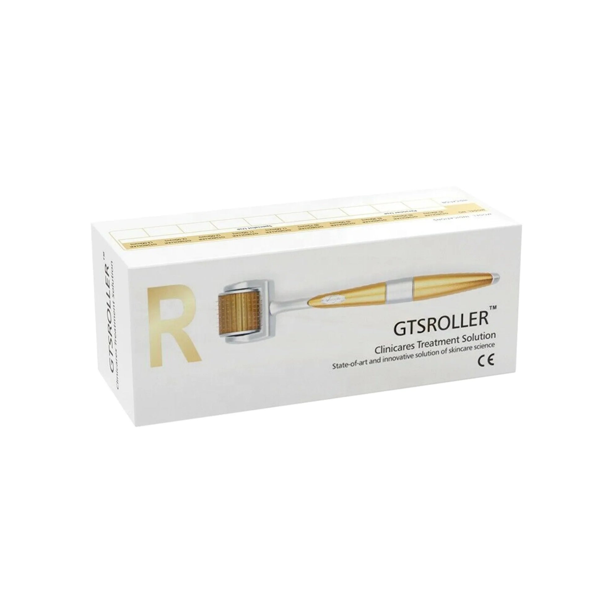 Derma Roller Gold 0.5 mm  enhances cellular renewal