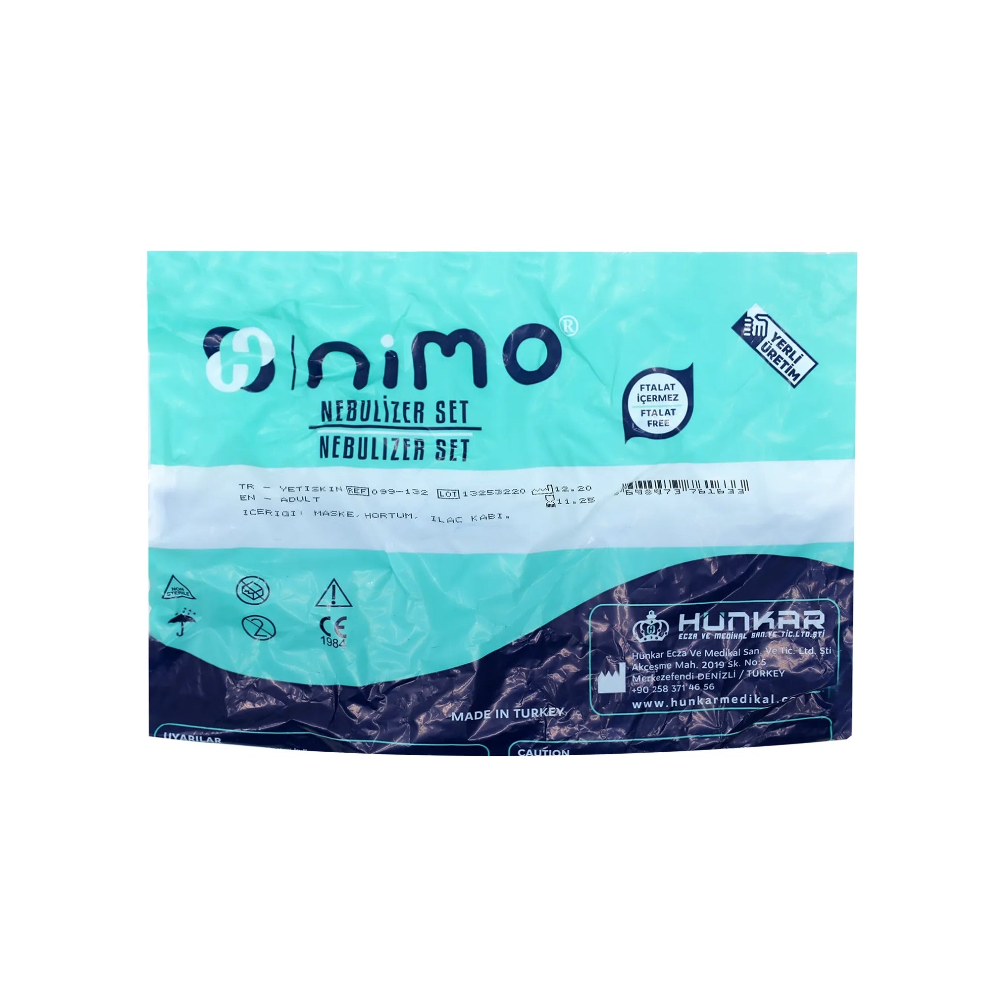 "Nimo Nebulizer Mask Kit Adult 801 - Breathe Easy Asthma Relief"