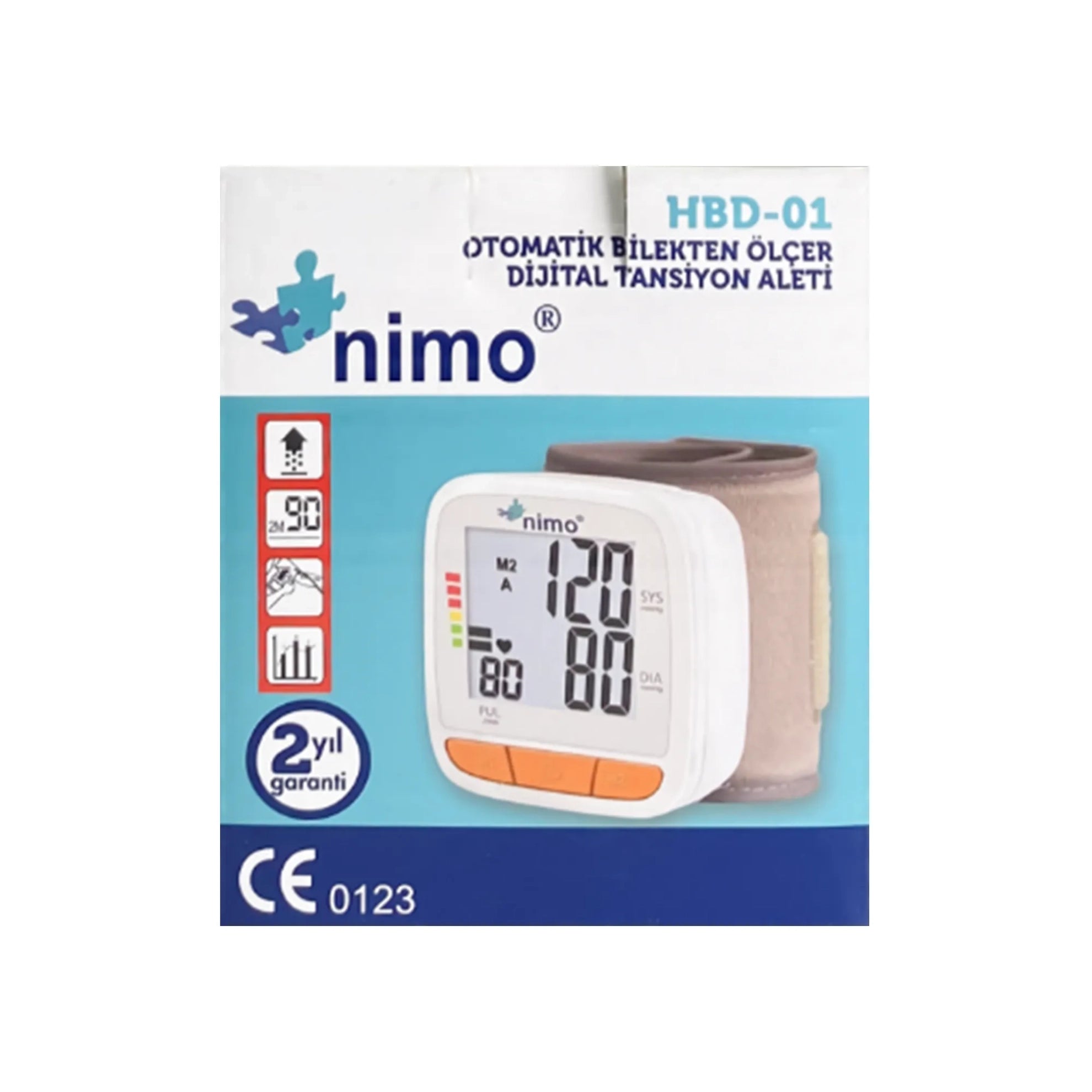 Nimo Wrist Type Digital Blood Pressure