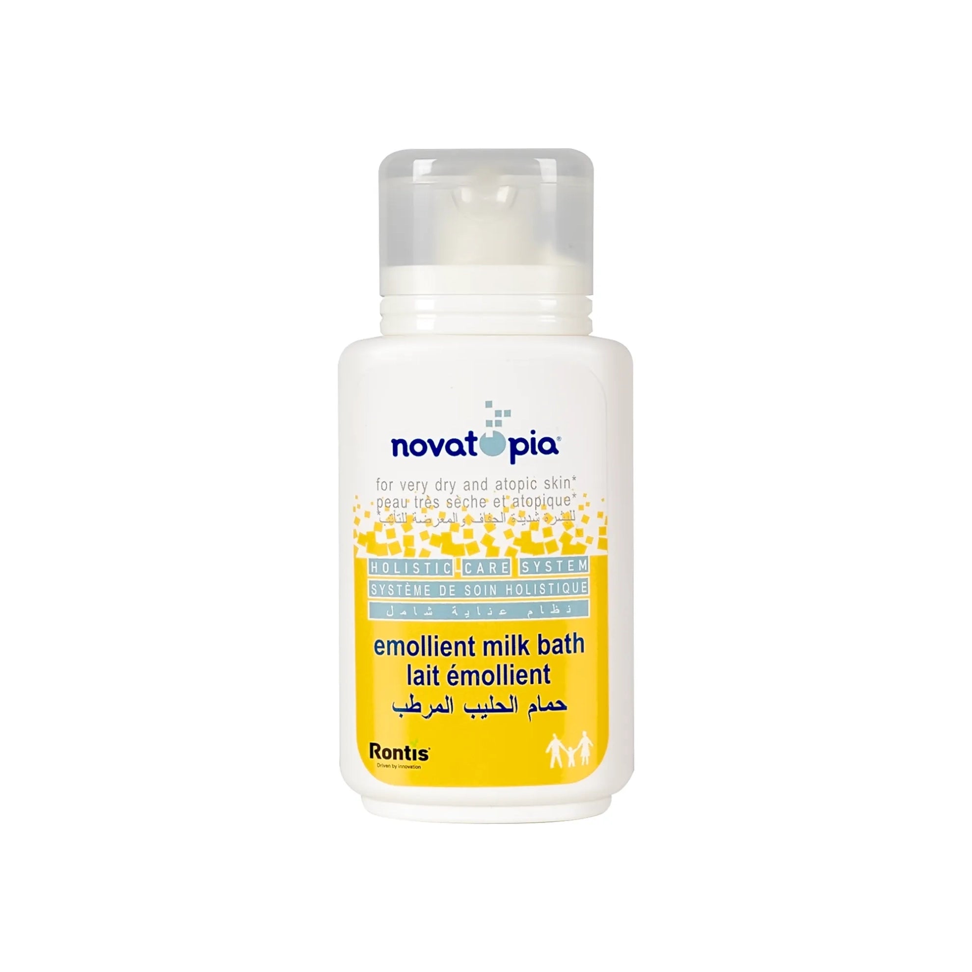 Novatopia Emollient Milk Bath 150 ml For Very Dry & Atopic Novatopia Emollient Milk Bath 150 ml For Very Dry & Atopic