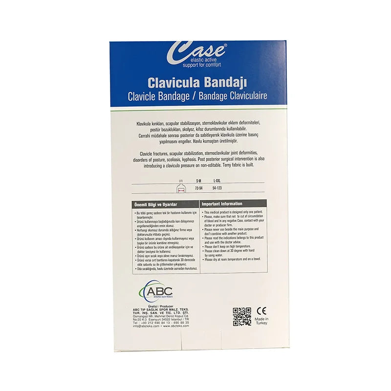 Case Clavicle Bandage Small - Medium