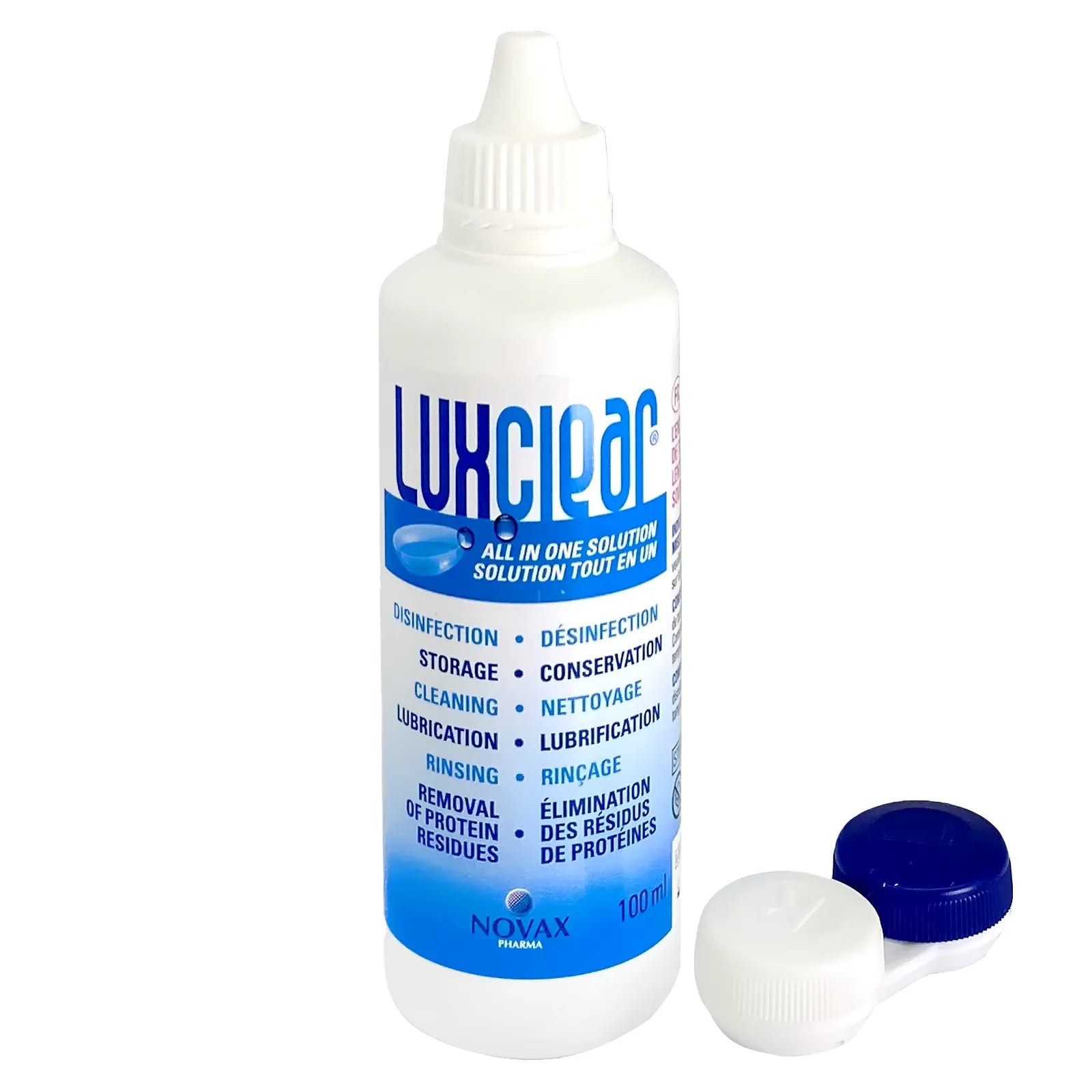 لوكس كلير محلول عدسات 100 مل 