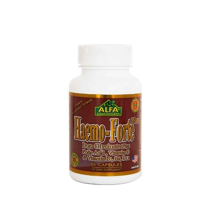 Alfa Vitamins Haemo Fort Plus 60 Caps 