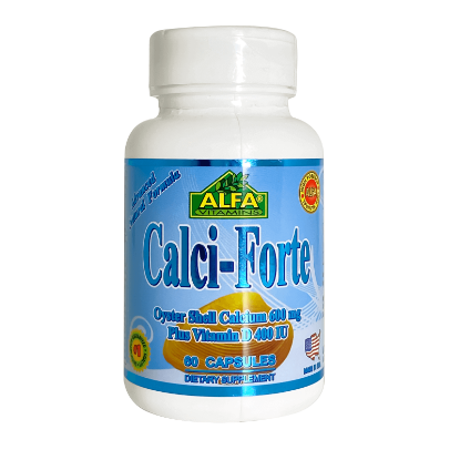 Alfa Vitamin Calci Forte Caps 60