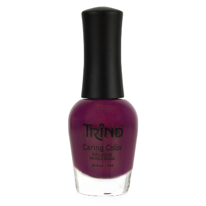 Trind Caring Color Purple CC317 for beautiful nails 