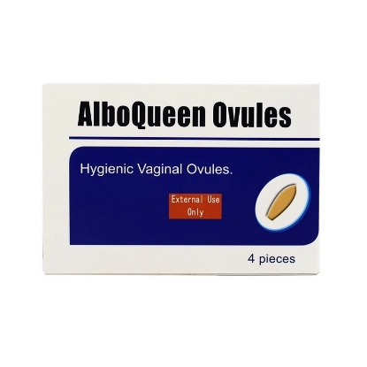 Albo Queen Vaginal Ovules 4'S For Vaginal Inflammations