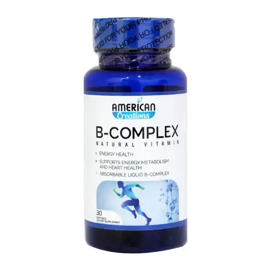 American Creations B Complex Soft Gels 30'S 1810 For Nerve Health