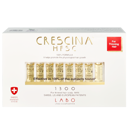 Crescina HFSC 100% 1300 Man 20 FL Buy One Get One 50% OFF Offer Package