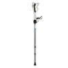FDI Ergodynamic Elbow Crutch White With Black Grip (M) EDM 05/02 1 Pc