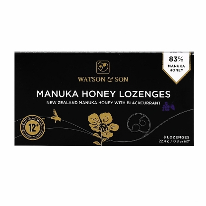 Watson & Son Manuka Honey Lozenges With Blackcurrant 8 pcs