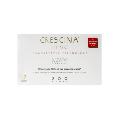 Crescina HFSC Transdermic Complete Treatment 200 Woman 10+10 Vials 
