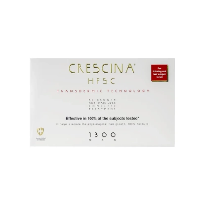 Crescina HFSC Transdermic Complete Treatment 1300 Man 10+10 Vials 