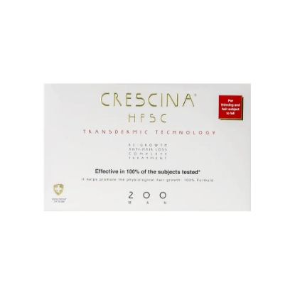 Crescina HFSC Transdermic Complete Treatment 200 Man 10+10 Vials 