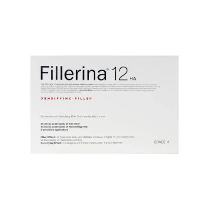 فيلرينا 12 فيلر منزلي لشد البشرة تركيز 4 - 2 أمبولة × 30 مل 