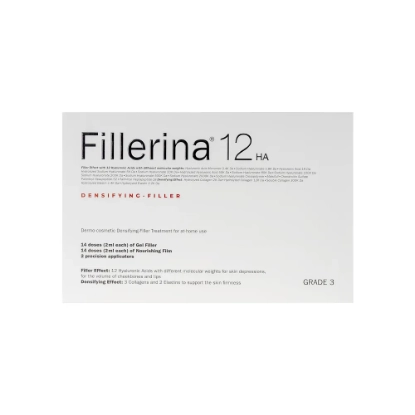 فيلرينا 12 فيلر منزلي لشد البشرة تركيز 3 - 2 أمبولة × 30 مل 